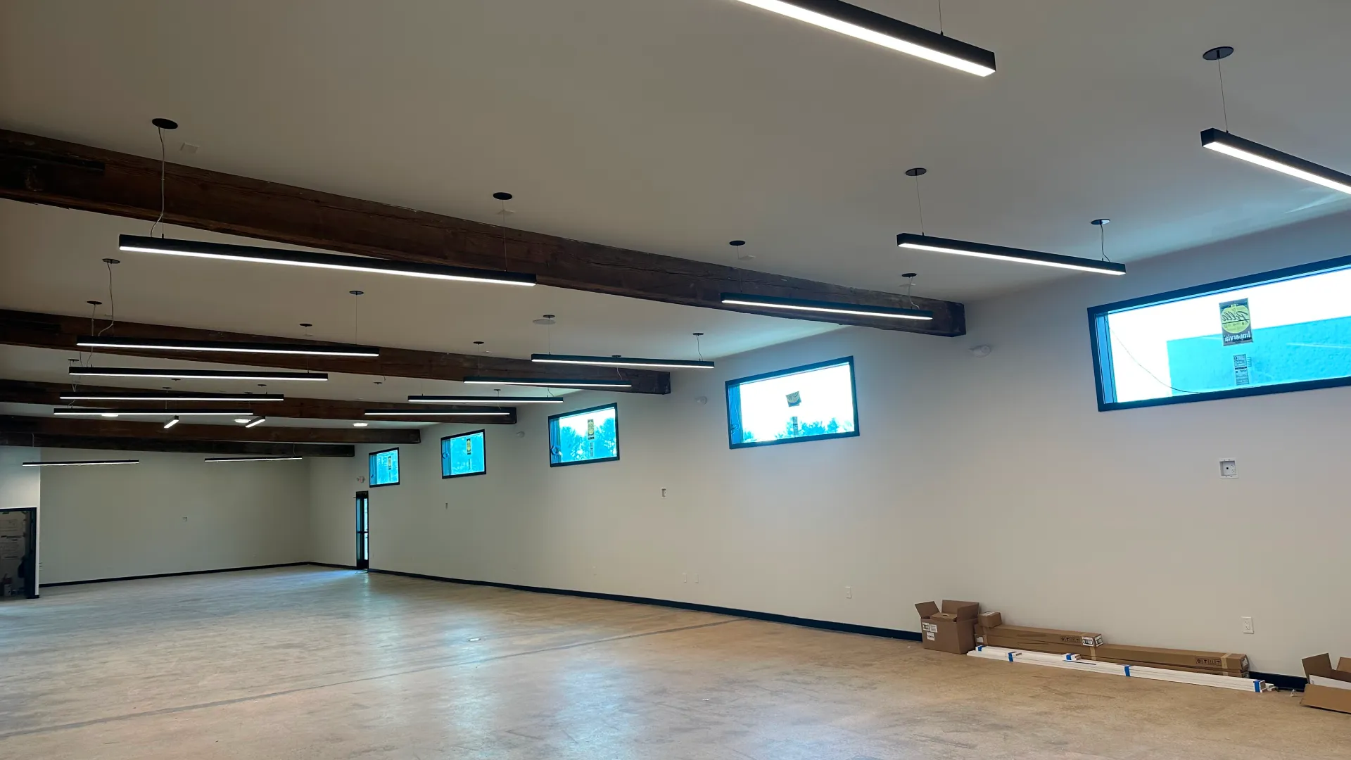 lighting services newly installed linear lights norristown pa